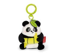 Legami - Portachiavi Super Soft! a Tema Panda, Portachiavi di Peluche, Ciondolo con Messaggio Inciso e Moschettone in Zinco, 7x11 cm