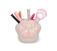 Legami - Portapenne in Ceramica, Desk Friends, Tema Kitty Paw, da Scrivania, Dipinti a Mano, Idea Regalo, Desk Organizer