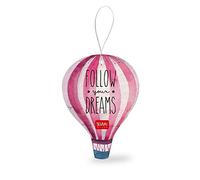 Legami - Profumatore per Auto, SOS Car Sweet Car, 6,8x9,1 cm, Tema Follow your Dreams, Fragranza Strawberry, Cartoncino Sagomato da Appendere allo Specchietto Retrovisore, Made in Italy