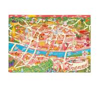 Legami - Puzzle da 1000 Pezzi, Tema Firenze, Inclusi Poster Guida e Sacchetto Contenitore, L 68 x H 48 cm
