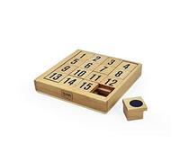Legami- Puzzle Rompicapo Numerico con Tessere da 1 a 15, in Legno di Faggio, 10x2 cm, FIP0001