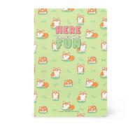 Legami - Quaderno a Righe 7 mm, Corgi, Formato B5, Large, in Carta FSC Certificata, 100 Pagine, Rilegatura a Punto Singer, 18.5 x 24.8 cm