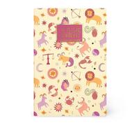 Legami - Quaderno a Righe 7 mm, Zodiac, Formato B5, Large, in Carta FSC Certificata, 100 Pagine, Rilegatura a Punto Singer, 18.5 x 24.8 cm
