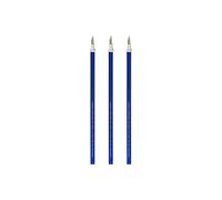 Legami - Refill per Penna Gel Cancellabile, Set 3 Pezzi, Altezza 13 cm, Inchiostro Termosensibile Blu, Punta 0,7 mm