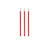 Legami - Refill per Penna Gel Cancellabile, Set 3 Pezzi, Altezza 13 cm, Inchiostro Termosensibile Rosso, Punta 0,7 mm