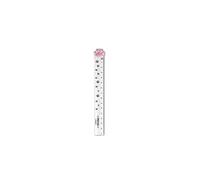 Legami - Righello, Meow Ruler, 15 cm, per Misurare, Sottolineare e Tracciare Linee Nette e Precise, Righello a Forma di Zampa di Gatto, in Plastica