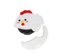 Legami - Rotella Tagliapizza - Pizza at First Slice - Tema Hen, Diametro della Lama: Ø 75 mm, Lama in Acciaio Inossidabile