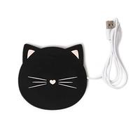Legami - Scalda Tazza Usb, Warm it up, 10x10 cm, Tema Cat, in Vinile, Ideale per Tazze e Bicchieri con Fondo Piatto, Ingresso USB, Unica