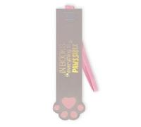 Legami - Segnalibro con Elastico, in Carta certificata FSC, Tema Kitty Paw, Tiene il Sengo e il Libro Chiuso, 4,7 x 17,5 cm