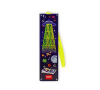 Legami - Segnalibro con Elastico, in Carta certificata FSC, Tema Space, Tiene il Sengo e il Libro Chiuso, 4,7 x 17,5 cm