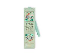 Legami - Segnalibro con Elastico, in Carta certificata FSC, Tema Vintage Book, Tiene il Sengo e il Libro Chiuso, 4,7 x 17,5 cm