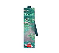 Legami - Segnalibro con Elastico Segnapagina, utile anche per tenere il Libro Chiuso, in Carta certificata plastificata, 4,7x17,5 cm, Tema Claude Monet