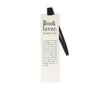 Legami - Segnalibro con Elastico Segnapagina, utile anche per tenere il Libro Chiuso, in Carta certificata plastificata, 4,7x17,5 cm, Tema Book lover