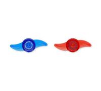 Legami - Set di 2 Luci Per i Raggi Della Bicicletta - Ride & Shine, Luce Bianca, Lucine per Ruota Bici, per Bambini, Ragazzi, Adulti, Clip Luminose per Raggi Bici, Batterie Incluse LR1130, Space