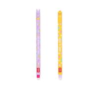 Legami - Set di 2 Penne Gel Cancellabili, Easter Edition, Penne con Inchiostro Cancellabile Termosensibile, Rosa, Viola, Erasable Pen, Cancella Senza Consumare il Foglio, Punta 0,7 mm