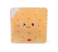 Legami Set di 3 Buste per Alimenti, 3 Diverse Misure S, M, L, Sacchetti Richiudibili, Riutilizzabili, Lavabili in Lavastoviglie, Snack Bags Pratici, Cookie