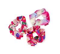 Legami - Set di 3 Hair Scrunchies Hair We Are, Elastici per Capelli, Elastici arricciati con Tessuto Effetto Satinato, Beauty, Hairstyle, Tema Flowers