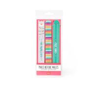 Legami - Set di 3 Lime per Unghie, 2x18 cm, Tema No Probllama, Nails Before Males, 3 Lime Adatte ad Accorciare, Limare e Modellare tutti i tipi di Unghie, per una Manicure Precisa
