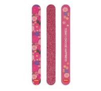 Legami - Set di 3 Lime per Unghie, Tema Flowers, Nails Before Males, 3 Lime Adatte ad Accorciare, Limare e Modellare tutti i tipi di Unghie, per una Manicure Precisa, 2x18 cm