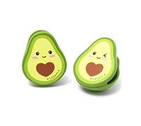 Legami - Set di 4 Clip Chiudi Pacco, per Chiudere le Confezioni, 4,3x5,5 cm, Tema Avocado