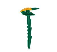 Legami - Set di 4 Picchetti Ferma Telo Mare, da Impiantare nella Sabbia o in Terreni soffici, Impediscono al Telo di Volare via, Resistenti, 3,8x16 cm, Tema Pineapple