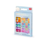 Legami Set di 6 Mini Evidenziatori - Teddy's Superpower