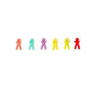 Legami - Set di 6 Segnabicchieri per Calici, Riutilizzabili, Simpatici, Funzionali, 1,5x 3 cm, Tema Over the top