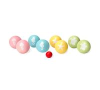 Legami - Set di Bocce in Legno, 8 Bocce e 1 Pallino, Custodia inclusa