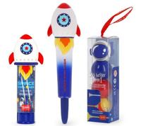 Legami Set di Cancelleria Space Explorer - Penna Antistress Rocket, Colla Stick Feelin' Glued ed Evidenziatore 3-in-1