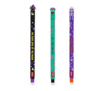 Legami Hallowee Set di 3 Penne Gel Cancellabili Halloween 2025 - The Boo Crew -