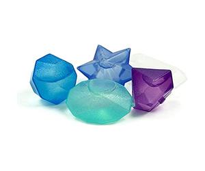 Legami Shine Bright - Cubetti di Ghiaccio Riutilizzabili, 16 Pezzi, Multicolore