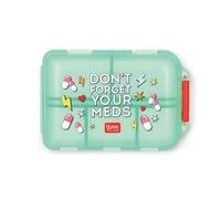 Legami - Sos Pill Box, Porta Pillole con 10 Scomparti, Perfetto per Viaggiare, 40 x 15 cm x 3 cm