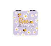 Legami - Specchietto da Borsetta, Nice To See You, Tema BEE, con Specchio Ingranditore, senza Distorsioni, Ideale per la Borsetta e per il Viaggio, 6x6 cm