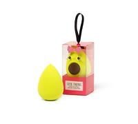 Legami - Spugnetta Make Up, per l'Applicazione di Fondotinta e Correttori, stende il Prodotto senza assorbirne troppo, Stesura pratica e uniforme, Morbida al Tatto, Diametro 4 cm, Tema Avocado