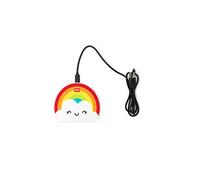 Legami Super Fast 40033015 Caricabatterie Wireless per Smartphone, Multicolore (Rainbow)