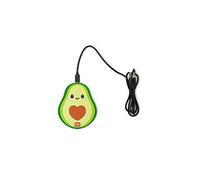 Legami Super Fast VWCHAR0001 Caricabatterie Wireless per Smartphone, Multicolore (Avocado)