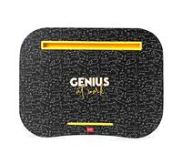 Legami Supporto per Computer portatile, garantisce Stabilità, Fessura per Tablet, morbido Cuscino con Imbottitura per un comodo Supporto, Maniglia applicata a lato, 44x33,5 cm, Tema Genius, LDESK0004