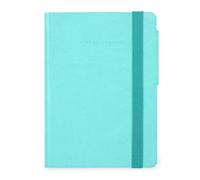 Legami - Taccuino a Foglio bianco My Notebook, Aquatic Awe, Small, in Carta FSC Certificata, 192 Pagine, Copertina morbida, Chiusura a Elastico, 9.5 x 13.5 cm