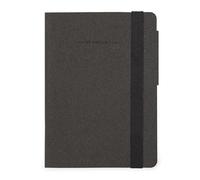 Legami - Taccuino a Foglio bianco My Notebook, Deep Graphite, Small, in Carta FSC Certificata, 192 Pagine, Copertina morbida, Chiusura a Elastico, 9.5 x 13.5 cm