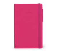 Legami - Taccuino a Foglio bianco My Notebook, Raspberry, Large, in Carta FSC Certificata, 192 Pagine, Copertina morbida, Chiusura a Elastico, 17 x 24 cm