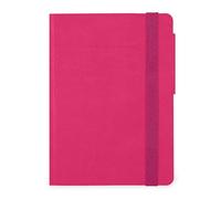 Legami - Taccuino a Righe 6 mm My Notebook, Raspberry, Small, in Carta FSC Certificata, 192 Pagine, Copertina morbida, Chiusura a Elastico, 9.5 x 13.5 cm