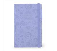 Legami - Taccuino a righe Medium, Cosmic Lilac, 13 x 21 cm | per Ufficio, Scuola, Scrittura, Appunti a Casa, Carta avorio 90 g/m², 192 Pagine numerate