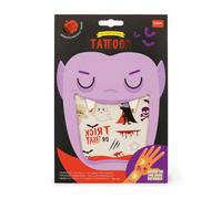 Legami - Tatuaggi Temporanei per Bambini, Tema Halloween, Lavabili, Resistenti a Sudore e Acqua, Brillano al buio, Facili da Applicare, Dermatologicamente Testati
