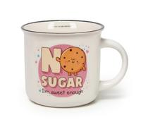 TAZZA IN PORCELLANA ''NO SUGAR''