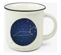Legami - Tazza, Count Your Lucky Stars, Tazza in Porcellana New Bone China, Segno Zodiacale Laminato in Oro, Utilizzabile in Lavastoviglie, Capacità 350 ml, Tema Leo