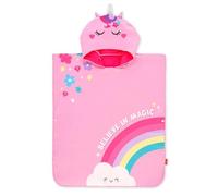 Legami - Telo Mare Bambini, Poncho Asciugamano per Bambini, Accappatoio in Microfibra, Compatto, Leggero, Asciugatura Rapida, Ultra Assorbente, Asciugamano con Cappuccio, Taglia Unica