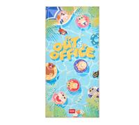 Legami - Telo Mare Leggero, Telo Mare in Microfibra, Salvietta da Spiaggia Compatta, Antisabbia, Asciugatura Rapida, Ultra Assorbente, Asciugamano Salvaspazio, 85 x 180 cm