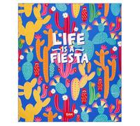 Legami - Telo Microfibra Mare, Telo da Mare Maxi, Telo Antisabbia, Asciugatura Rapida, Ultra Assorbente, Salvietta da Spiaggia Compatta, Asciugamano Salvaspazio, Custodia Inclusa, 175 x 200 cm, Cactus