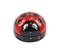 Legami - Timer da Cucina, regolabile manualmente, 60 Minuti, senza Batteria, Ø 6 cm, Tema Ladybug