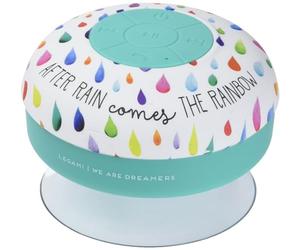 Legami - Vivavoce e Speaker Bluetooth® Resistente all'Acqua, 8,5x8 cm, in Silicone e ABS, Tema After Rain, Singing in the Shower, Microfono Integrato, Cavo USB di Ricarica Incluso